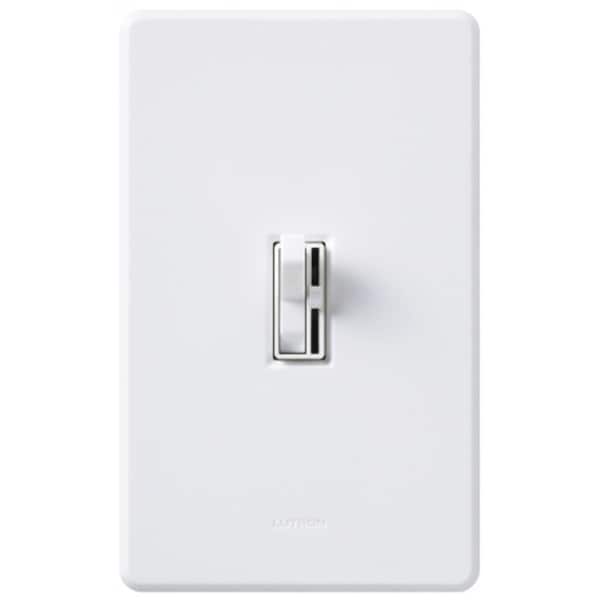 Brightbomb White Single Pole Or 3 Way Toggler CFL-LED Dimm BR649296 - main